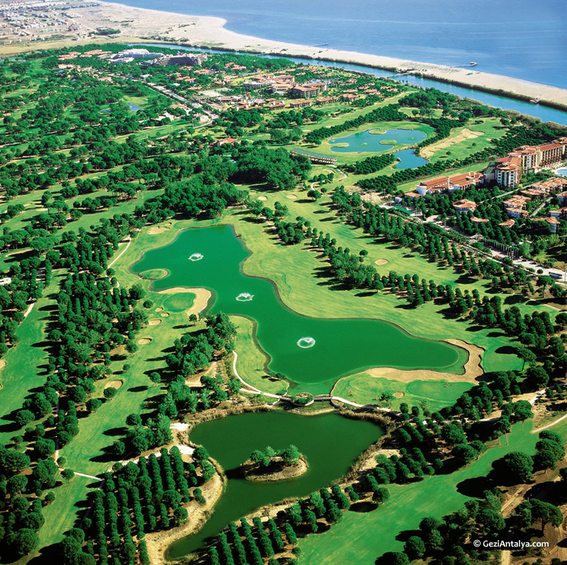 Antalya Golf Turizmi Uydu Grnts