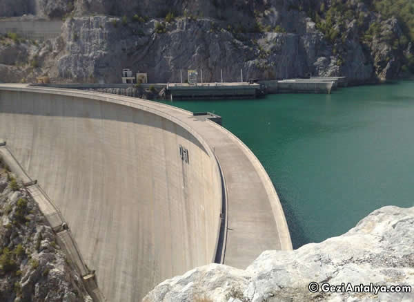 Antalya Oymapnar Baraj Uydu Grnts